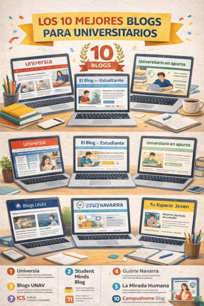 Los 10 mejores blogs para universitarios