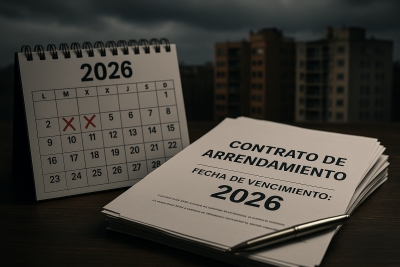 Consumo afirma que 630.000 contratos de alquiler vencen en 2026 y pide una ley para una prórroga automática