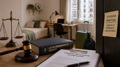Un tribunal avisa: alquilar una habitación no excluye automáticamente la aplicación de la LAU
