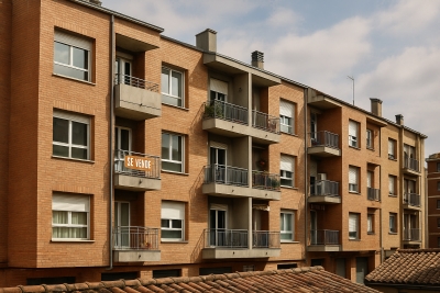 Las compraventas de viviendas vuelven a caer en agosto y las hipotecas se moderan, según los notarios