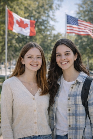 "Es una gran oportunidad", afirman las dos alumnas que estudiarán en Canadá y Estados Unidos con una beca de la Fundación Amancio Ortega