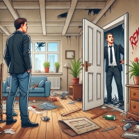 ¿Puedo desahuciar o echar a mi inquilino si descubro la casa destrozada?